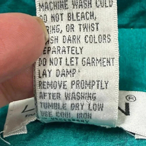 Vintage Lavon 90's Windbreaker Jacket Size Large Multi Color Golden Girls - Picture 8 of 11